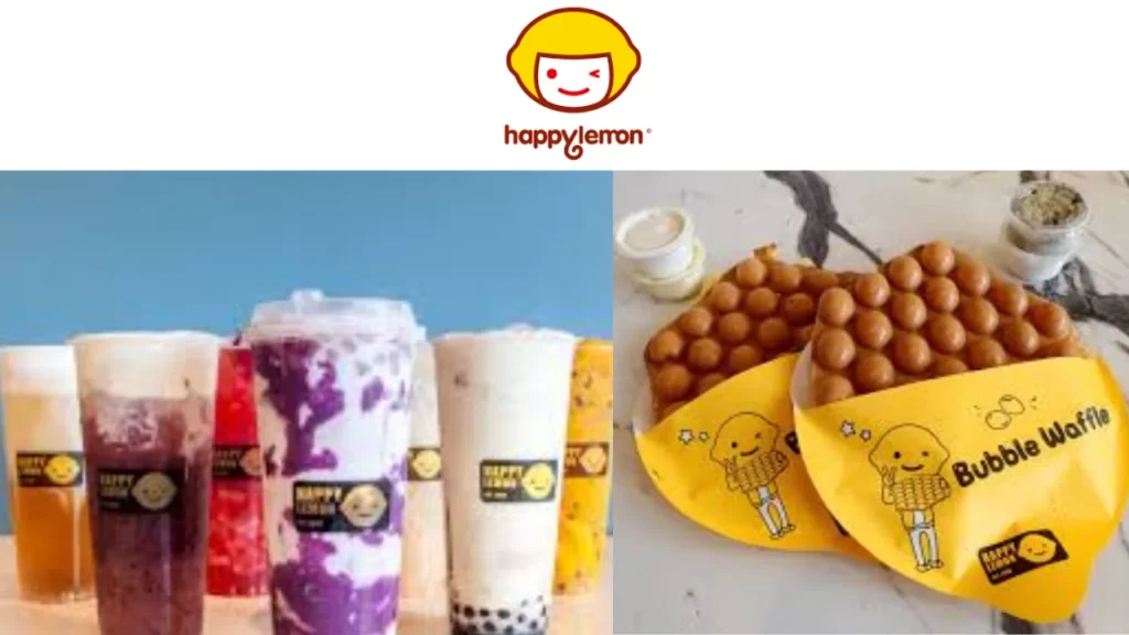 Full Menu of Happy Lemon 